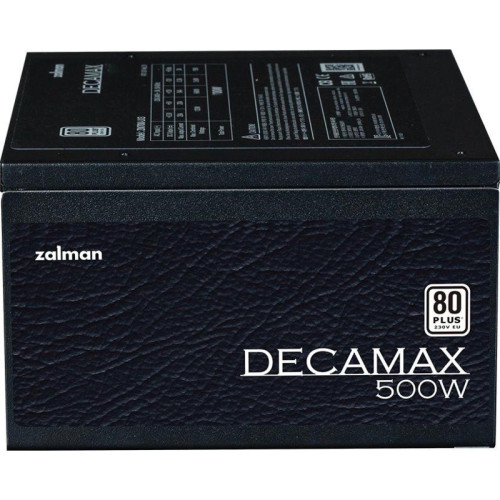 Блок питания Zalman ATX 500W ZM500-LX3 80+ (20+4pin) APFC 120mm fan 4xSATA RTL [ZM500-LX3]