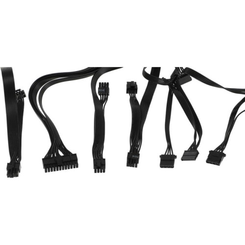 Блок питания Azza ATX 750W PSAZ-750W 80+ bronze (20+4pin) APFC 120mm fan 5xSATA RTL