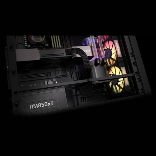 Блоки питания/ Power Supply Corsair RM850x SHIFT, Model RPS0161, 850W 80+ Gold (ATX, 3.1, PCIe 5.1, Full modular, 1x24(20+4)pin, 1x12V-2x6, 2x4+4-pin CPU +12V (EPS), 8x4-pin Molex, 3x6+2-pin PCIe, 12xSATA3, Active, 140x140mm, 150x140x86mm, APFC, Power cab