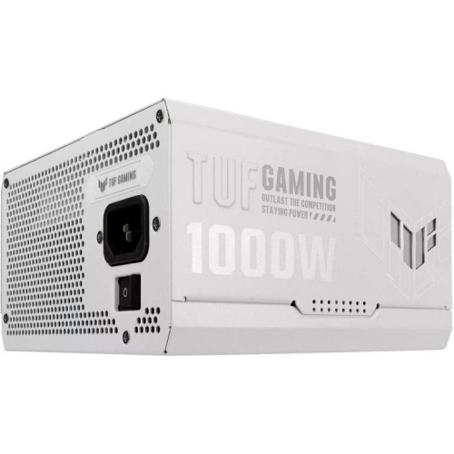 Блок питания ASUS TUF-GAMING-1000G-WHITE /PSU, CE+UK (90YE00S5-B0NA00)