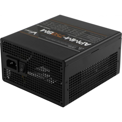 Блок питания Formula ATX 750W APMM-750BM 80+ bronze (20+4pin) APFC 140mm fan 6xSATA Cab Manag RTL [APMM-750BM]