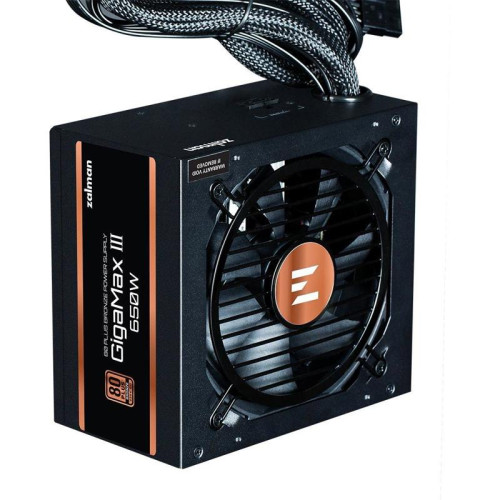 Блок питания Zalman ATX 650W ZM650-GV3 Gen.5 80+ bronze (20+4pin) APFC 120mm fan 6xSATA RTL [ZM650-GV3]