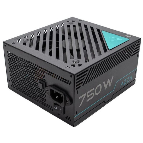 Блок питания Azza ATX 750W PSAZ-750G 80+ gold (20+4pin) APFC 120mm fan 6xSATA Cab Manag RTL [PSAZ-750]