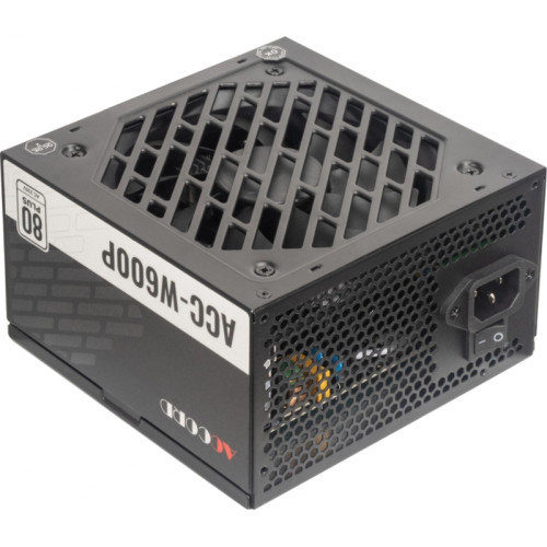 Блок питания Accord ATX 600W ACC-W600P 80 PLUS WHITE (20+4pin) 120mm fan 6xSATA [ACC-W600P]