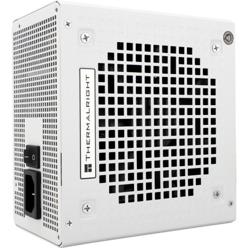 Блок питания ПК/ Power Supply Thermalright, 850W 80+ Gold (ATX, 3.0, PCIe 5.0, Non-modular, 1x24(20+4)pin, 1xCPU 8(4+4)pin, 2xPCIe*2 8(6+2)pin, 5xSATA3, 1x12+4pin (12VHPWR PCIe 5.0 12+4pin 600mm), 3xMOLEX4pin, Active, 120x120mm, 150x140x86mm, APFC, white)
