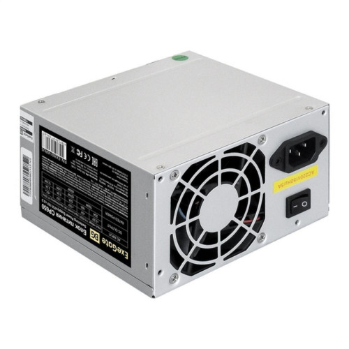 Блок питания 650W ExeGate CP650 (ATX, 8cm fan, 24pin, (4+4)pin, PCI-E, 3xSATA, 2xIDE)