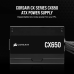 Блоки питания/ Power Supply Corsair CX650, 650W 80+ Bronze (ATX, 2.4, Non-modular, 1x24(20+4)pin, 1xCPU 8(4+4)pin, 2xPCIe*2 8(6+2)pin, 3xSATA3 , Active, 120x120mm, 150x125x86mm, APFC, Power cable-UK, black)