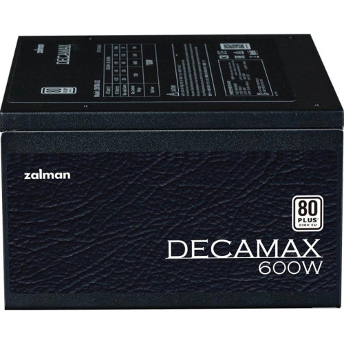 Блок питания Zalman ATX 600W ZM600-LX3 80+ (20+4pin) APFC 120mm fan 5xSATA RTL [ZM600-LX3]