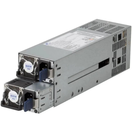 Блок питания FSP FSP800-50FS 800W 2U Redundant (1+1) (ШВГ=76*83,8*250мм),  80 Plus Platinum, Meet CRPS Standard, Meet PMBus 1.2, Working temperature: 0°C to 55°C