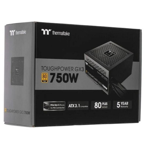 Блок питания Thermaltake ATX 750W Toughpower GX3 80+ gold (20+4pin) APFC 140mm fan LED 9xSATA Cab Manag RTL [PS-TPD-0750NNFAGE-C]