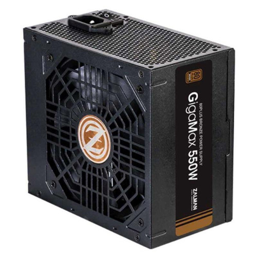 Блок питания Zalman ATX 550W ZM550-GVII 80+ bronze (20+4pin) APFC 120mm fan 5xSATA RTL [ZM550-GVII]