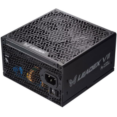 блок питания 1200 Ватт/ Super Flower Power Supply Leadex VII Platinum PRO, 1200W, ATX 3.0, 140mm, 12xSATA, 4xPCI-E(6+2), 1x12VHPWR(12+4), APFC, 80+ Platinum, Full Modular