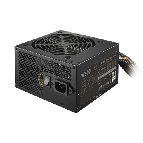 Блок питания 500 Ватт/ Power Supply Cooler Master Elite NEX N500, 500W, ATX, 120mm, 5xSATA, 2xPCI-E(6+2), 3xMolex, APFC, EU Cable