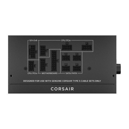 Блоки питания/ Power Supply Corsair RM850x SHIFT, Model RPS0161, 850W 80+ Gold (ATX, 3.1, PCIe 5.1, Full modular, 1x24(20+4)pin, 1x12V-2x6, 2x4+4-pin CPU +12V (EPS), 8x4-pin Molex, 3x6+2-pin PCIe, 12xSATA3, Active, 140x140mm, 150x140x86mm, APFC, Power cab