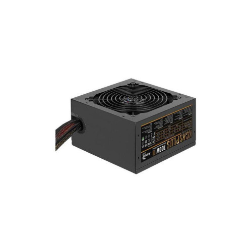 Блок питания Aerocool ATX 700W KCAS PLUS 700 80+ bronze (20+4pin) APFC 120mm fan 7xSATA RTL [KCAS-700W PLUS]