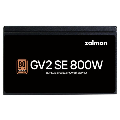 Блок питания ZALMAN ATX 800W 80+Bronze APFC 12cm fan GV2 SE 800W ZM800-GV2SE Блок питания ZALMAN ATX 800W 80+Bronze APFC 12cm fan GV2 SE 800W ZM800-GV2SE