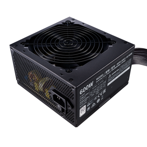 Блок питания 600 Ватт/ Power Supply Cooler Master MWE White, 600W, ATX, 120mm, 6xSATA, 4xPCI-E(6+2), APFC, 80+ White