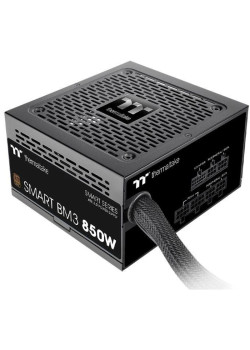 Блок питания Thermaltake ATX 850W Smart BM3 Gen.5 80+ bronze (20+4pin) APFC 120mm fan 12xSATA Cab Manag RTL [PS-SPD-0850MNFABE-3]
