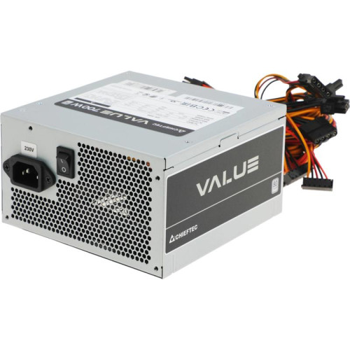 Блок питания Chieftec ATX 700W VALUE APB-700B8 80+ 24pin APFC 120mm fan 4xSATA [APB-700B8]