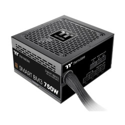 Блок питания Thermaltake ATX 750W Smart BM3 Gen.5 80+ bronze (20+4pin) APFC 120mm fan 6xSATA Cab Manag RTL [PS-SPD-0750MNFABE-3]