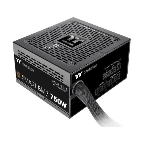 Блок питания Thermaltake ATX 750W Smart BM3 Gen.5 80+ bronze (20+4pin) APFC 120mm fan 6xSATA Cab Manag RTL [PS-SPD-0750MNFABE-3]