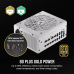 Блоки питания/ Power Supply Corsair RM1200x SHIFT White, 1200W 80+ Gold (ATX, 3.0, PCIe 5.0, Full modular, 1x24(20+4)pin, 1 x 16-pin PCIe, 2x4+4-pin CPU +12V (EPS), 8x4-pin Molex, 8x6+2-pin PCIe, 16xSATA3, Active, 140x140mm, 150x180x86mm, APFC, Power cabl