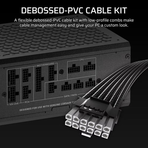 Блоки питания/ Power Supply Corsair HX1500i SHIFT, Model RPS0196, 1500W 80+ Platinum (ATX, 3.1, PCIe 5.1, Full modular, 1x24(20+4)pin, 2x12V-2x6, 2x4+4-pin CPU +12V (EPS), 8x4-pin Molex, 6x6+2-pin PCIe, 12xSATA3, Active, 140x140mm, 150x200x86mm, APFC, Pow