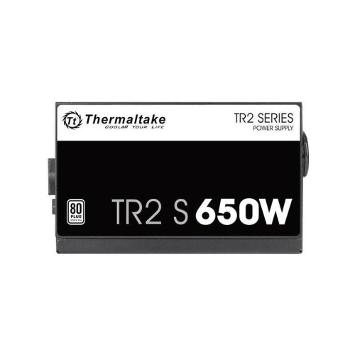 Блок питания Thermaltake ATX 650W TR2 S V2 80+ white (20+4pin) APFC 120mm fan 5xSATA RTL
