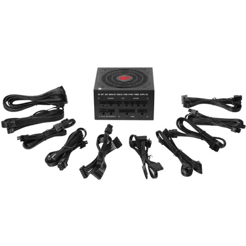 Блок питания Bloody ATX 850W BD-PS850G 80+ gold (20+4pin) APFC 120mm fan 12xSATA Cab Manag RTL [BD-PS850G-M]