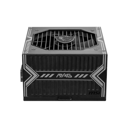 Блок питания ПК/ Power Supply MSI MAG A750BN PCIE5, 750W 80+ Bronze (ATX, 3.0, PCIe 5.0, Non modular, 1x24(20+4)pin, 2xCPU 8(4+4)pin, 2xPCIe*2 8(6+2)pin, 1x12VHPWR, 5xSATA3, 2xMOLEX4pin, Active, 120x120mm, 150x140x86mm, APFC, black)