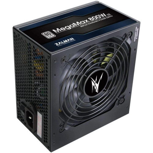 Блок питания Zalman ATX 800W ZM800-TXII V2 80+ (20+4pin) APFC 120mm fan 8xSATA RTL