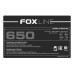 Блок питания Foxline FL650S-80 550W 80+ ATX PSU, APFC, 120FAN, 24 pin, 4 + 4 Pin (12V), 5*SATA, 2*4 pin molex, 1*FDD, 2*PCI-e(6 + 2 pin) Блок питания Foxline FL650S-80 550W 80+ ATX PSU, APFC, 120FAN, 24 pin, 4 + 4 Pin (12V), 5*SATA, 2*4 pin molex, 1*FDD, 2*PCI-e(6 + 2 pin)