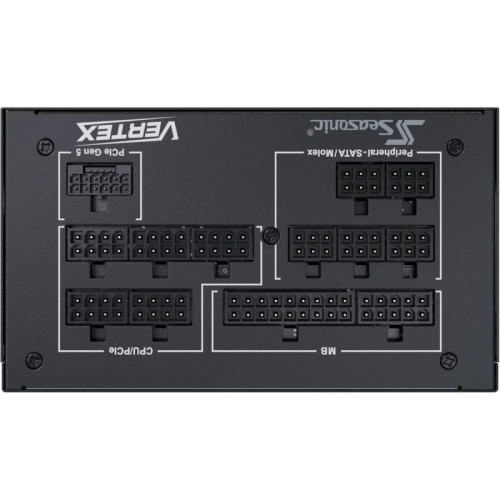 Блок питания Seasonic ATX 1200W VERTEX PX-1200 80+ platinum (20+4pin) APFC 135mm fan 18xSATA Cab Manag RTL [VERTEX PX-1200 12122PXAFS]