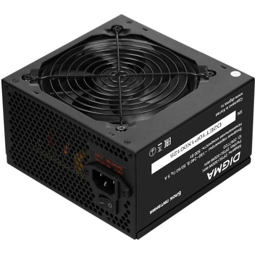 Блок питания Digma ATX 500W DPSU-500W-WH 80 PLUS WHITE (20+4pin) APFC 120mm fan 6xSATA RTL