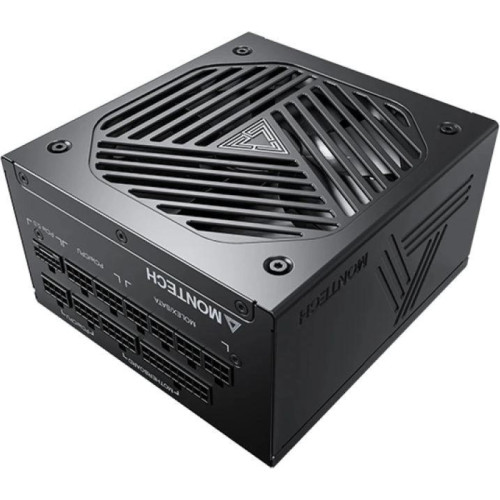 Блок питания Montech ATX 1200W TITAN GOLD Gen.5 80+ gold (20+4pin) APFC 135mm fan 12xSATA Cab Manag RTL Блок питания Montech ATX 1200W TITAN GOLD Gen.5 80+ gold (20+4pin) APFC 135mm fan 12xSATA Cab Manag RTL