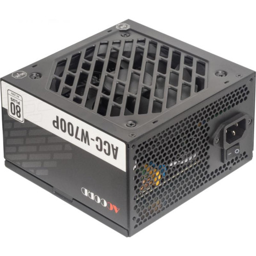 Блок питания Accord ATX 700W ACC-W700P 80 PLUS WHITE (20+4pin) 120mm fan 6xSATA RTL [ACC-W700P]