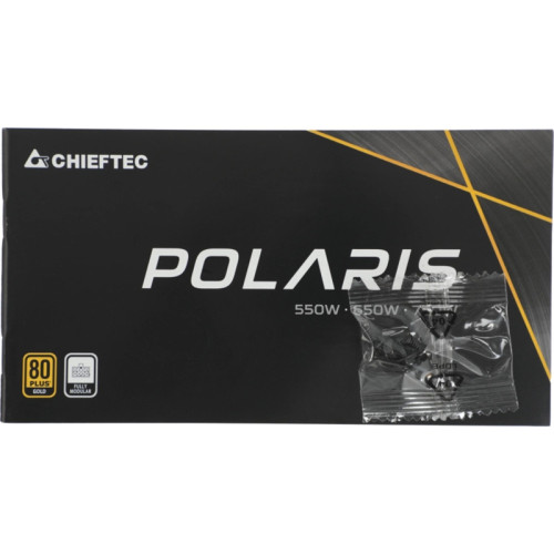 Блок питания Chieftec ATX 750W Polaris PPS-750FC 80+ gold 24pin APFC 120mm fan 8xSATA Cab Manag RTL [PPS-750FC]