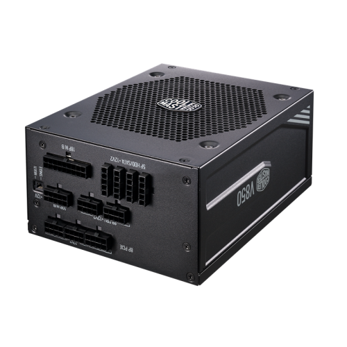 Блок питания 850W/ Power Supply Cooler Master V850, 850W, ATX, 135mm, 12xSATA, 6xPCI-E(6+2), APFC, 80+ Platinum