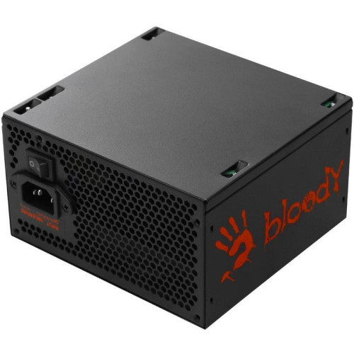Блок питания Bloody ATX 700W BD-PS700W 80 PLUS WHITE (20+4pin) APFC 120mm fan 6xSATA RTL [BD-PS700W]