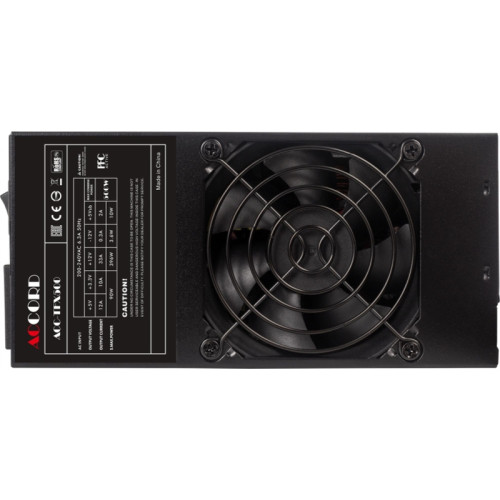 Блок питания Accord TFX 500W ACC-TFX500 80 PLUS WHITE (20+4pin) APFC 80mm fan 3xSATA RTL [ACC-TFX500 80+W]