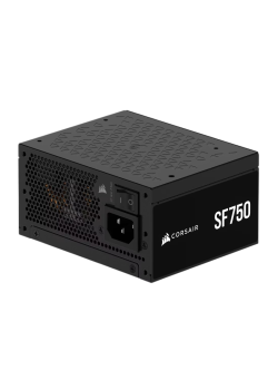 Блоки питания/ Power Supply Corsair SF750, Model RPS0205, 750W 80+ Platinum (SFX, 3.1, PCIe 5.1, Full modular, 1x24(20+4)pin, 1x12VHPWR, 2x4+4-pin CPU +12V (EPS), 3x4-pin Molex, 2x6+2-pin PCIe, 8xSATA3, Active, 92x92mm, 125x100x63.5mm, APFC, Power cable-E