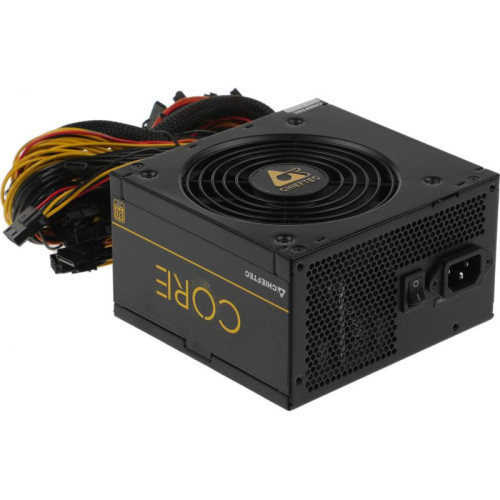 Блок питания Chieftec ATX 700W CORE BBS-700S-Bulk 80+ gold 24pin APFC 120mm fan 6xSATA [BBS-700S-BULK]