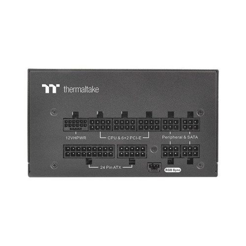 Блок питания Thermaltake ATX 850W Toughpower GF3 ARGB 80+ gold 24pin APFC 140mm fan color LED 9xSATA Cab Manag RTL [PS-TPD-0850F4FAGE-1]