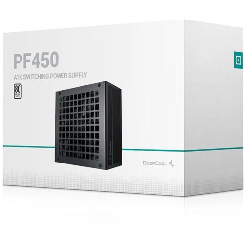 Блок питания Deepcool ATX 450W PF450 V2 80 PLUS WHITE (20+4pin) APFC 120mm fan 6xSATA RTL [R-PF450D-HA0B-EU]