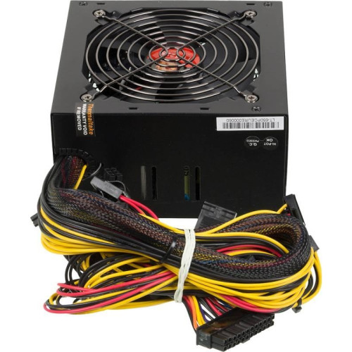 Блок питания Thermaltake ATX 650W LT-650P (20+4pin) APFC 120mm fan 5xSATA RTL [PS-LTP-0650NPCNEU-2]