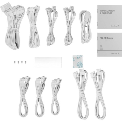 Блок питания Deepcool ATX 750W PN750M WH V2 Game Storm Gen.5 80+ gold (20+4pin) APFC 120mm fan 8xSATA RTL [R-PN750M-FC0B-EU]