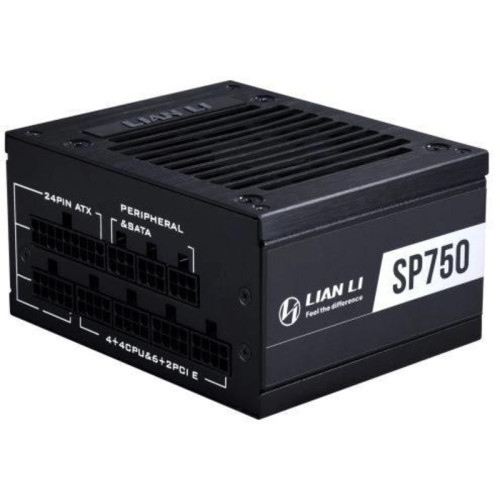 Блок питания Lian-Li SFX 750W SP750 80+ gold (20+4pin) APFC 92mm fan 8xSATA Cab Manag RTL [G89.SP750B.00EU]