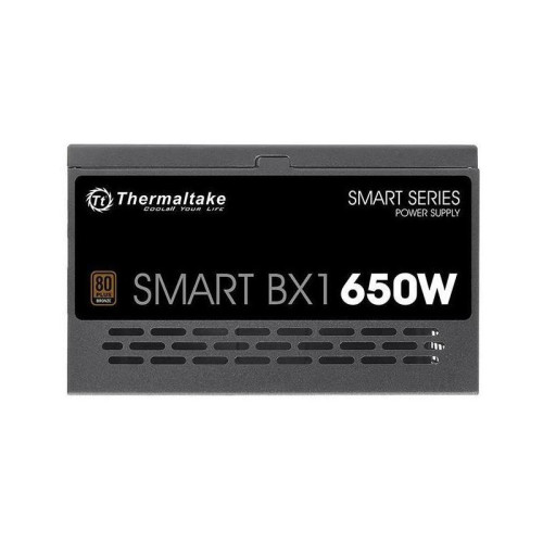 Блок питания Thermaltake ATX 650W Smart BX1 SE 80+ bronze (20+4pin) APFC 120mm fan color LED 6xSATA RTL