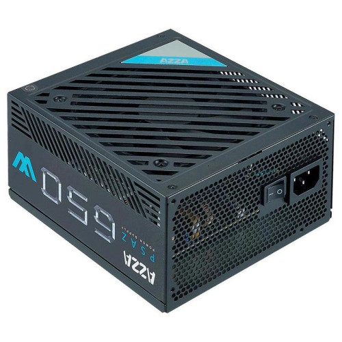 Блок питания Azza ATX 650W PSAZ-650B 80+ bronze (20+4pin) APFC 120mm fan 5xSATA RTL [PSAZ-650]