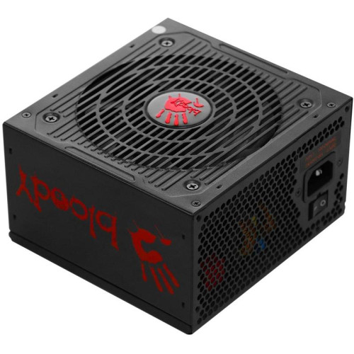 Блок питания Bloody ATX 850W BD-PS850G 80+ gold (20+4pin) APFC 120mm fan 12xSATA Cab Manag RTL [BD-PS850G-M]